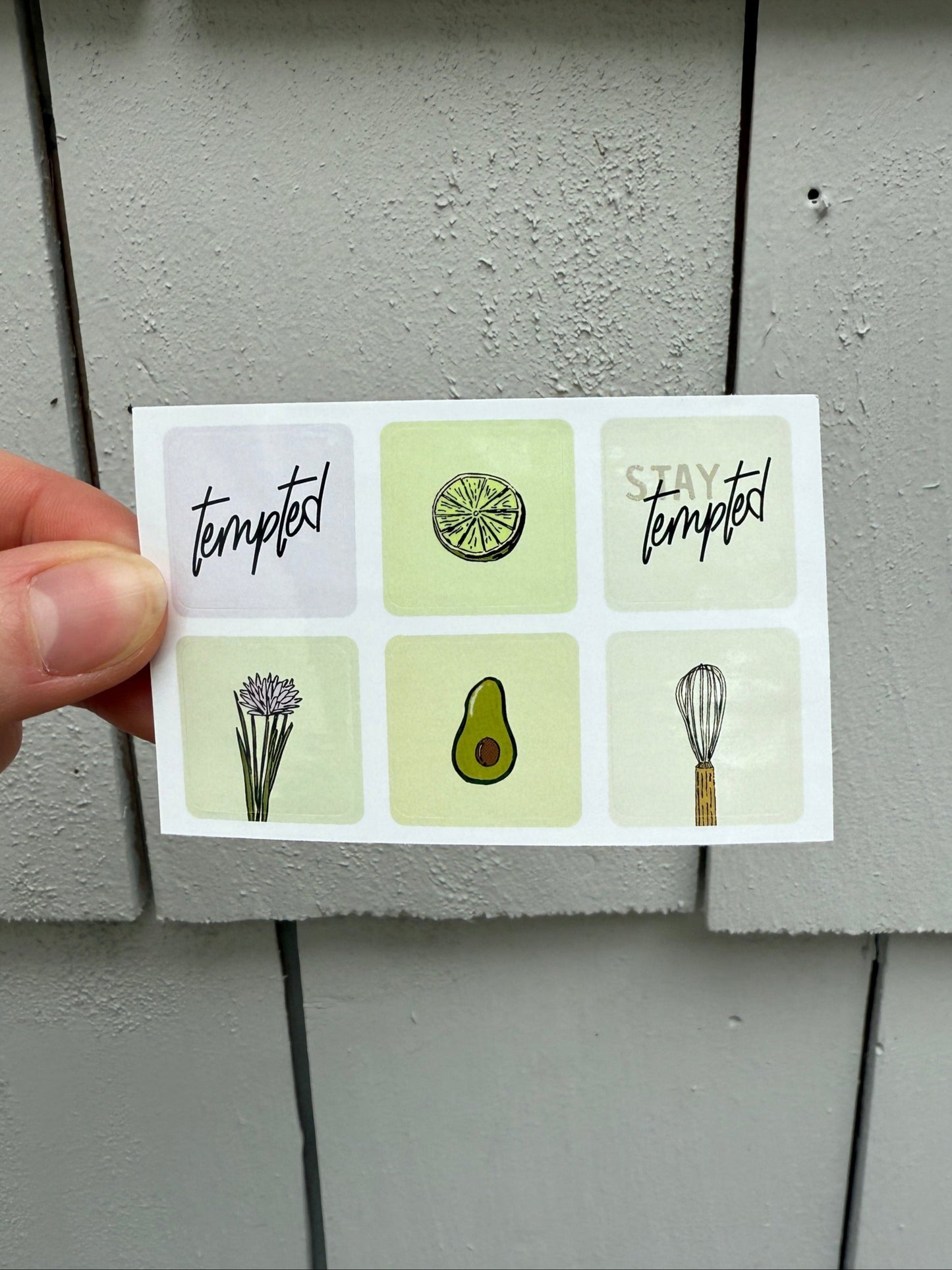 Tempted Sticker Pack (Pre-order)